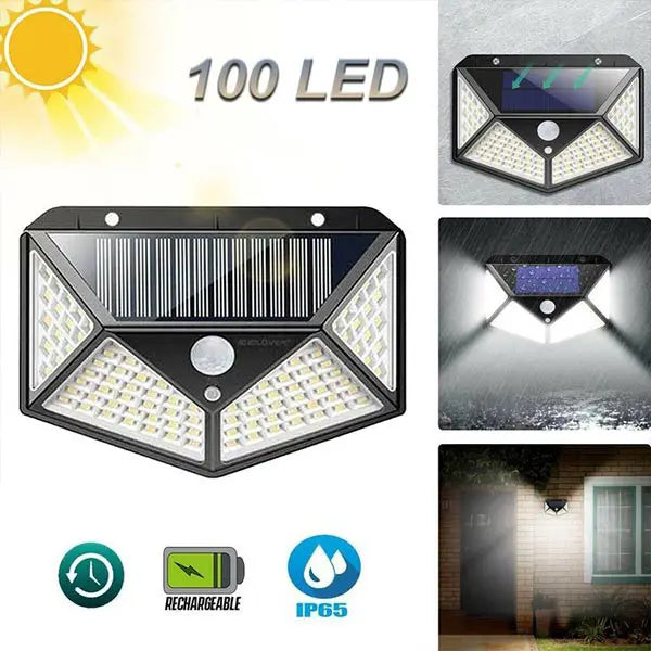 “Ultra Bright Solar Security Light – No Electricity Needed”