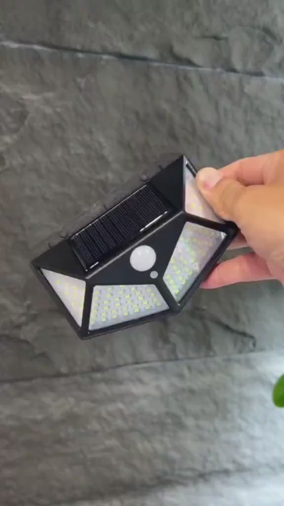 “Ultra Bright Solar Security Light – No Electricity Needed”