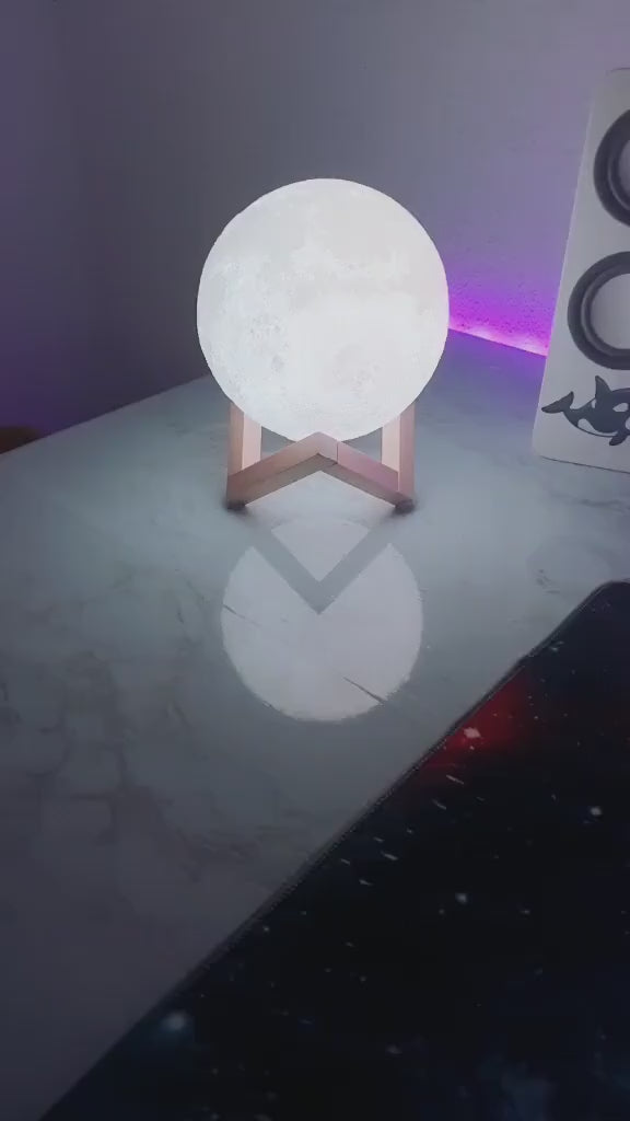 15cm moon lamp